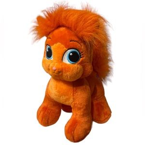 Build A Bear Disney Palace Pets Ariel’s Kitten Treasure Orange Cat Plush Toy